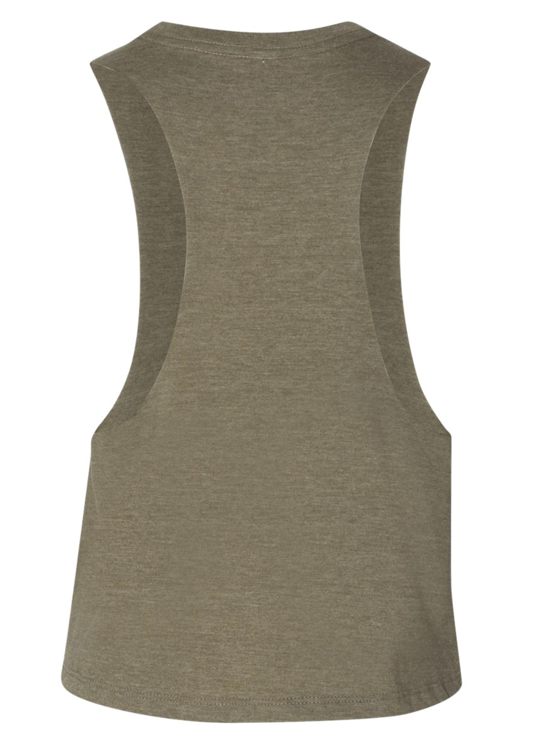 Olive Cropped Tank