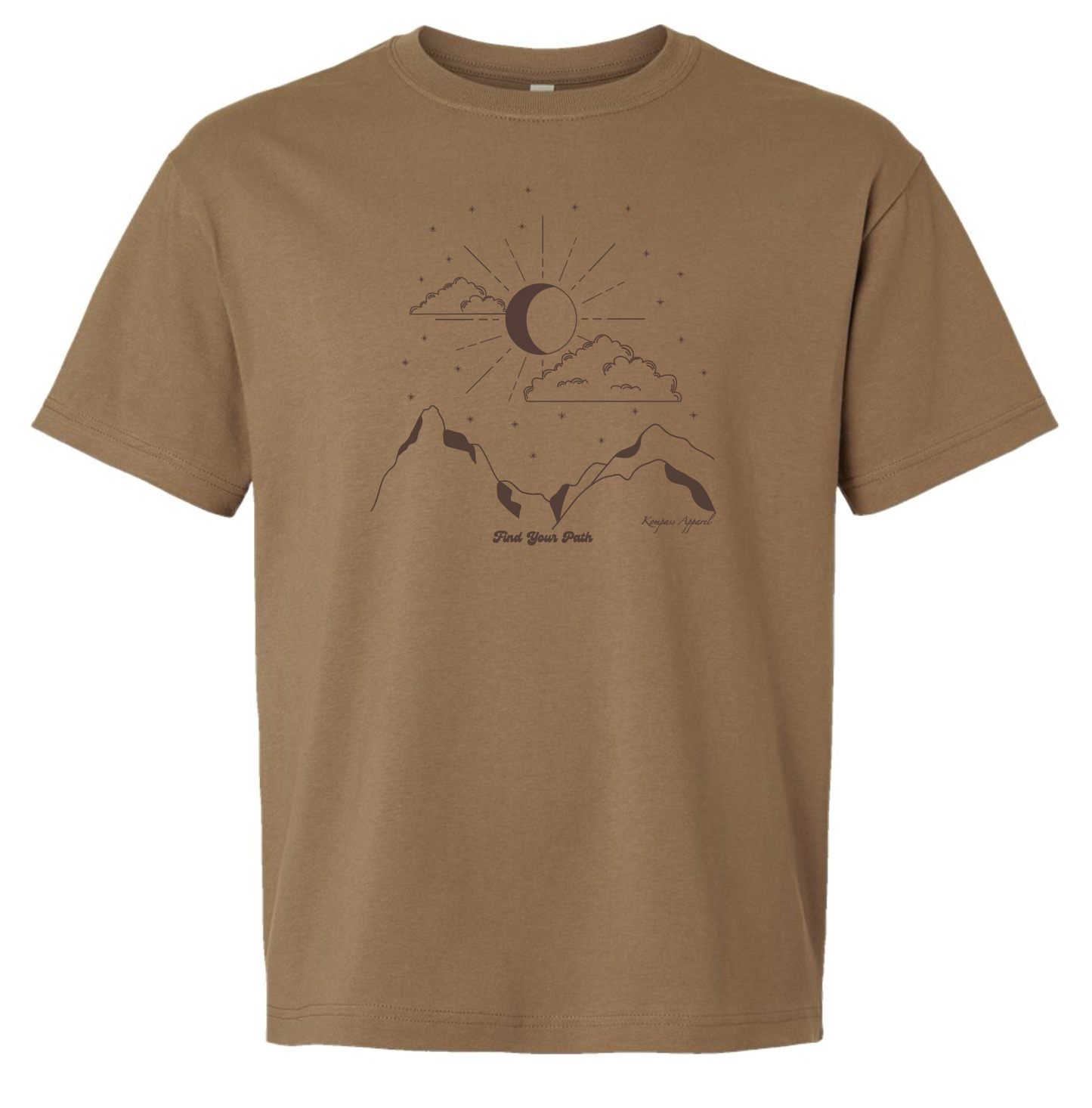 Brown Moon Tee