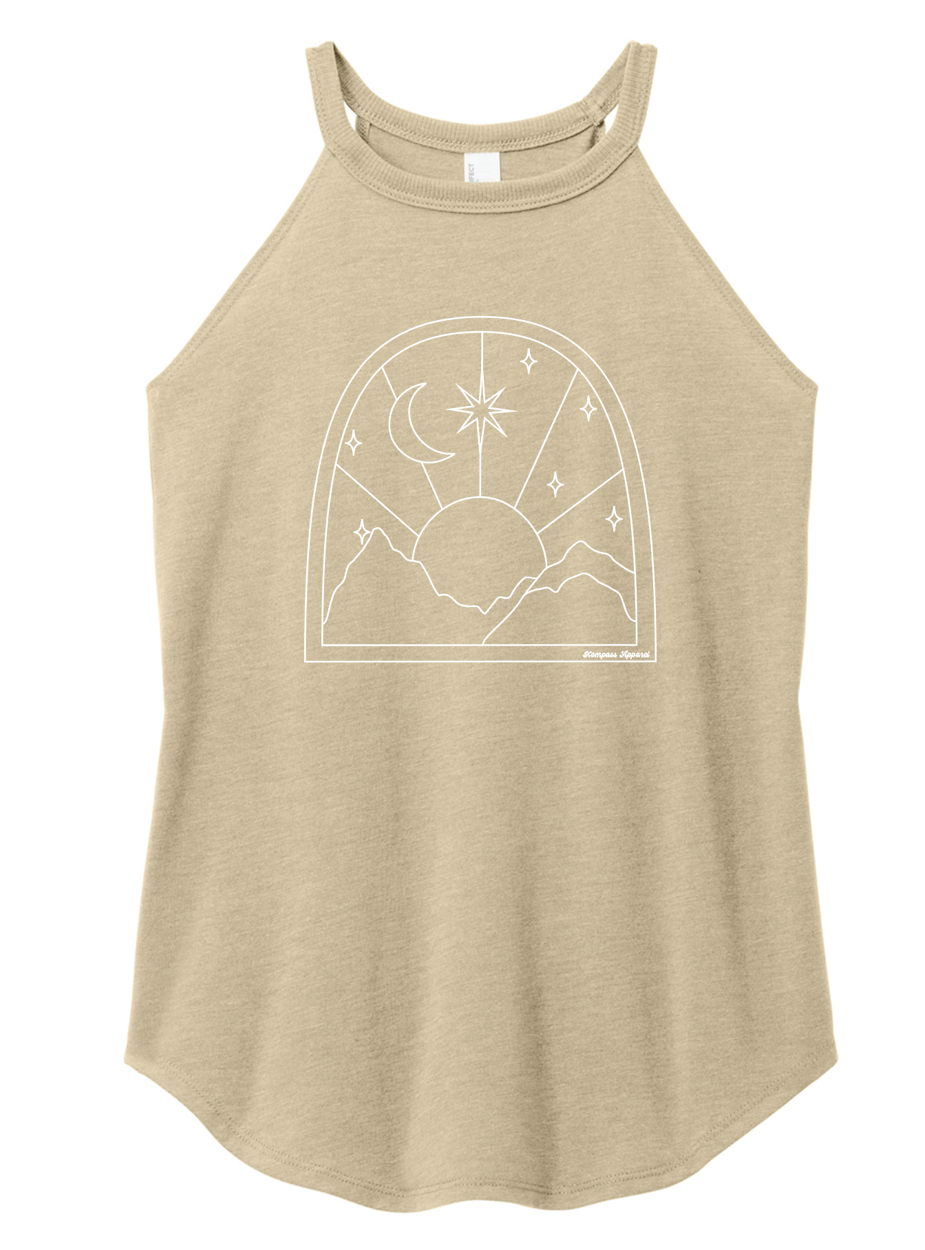 Tan Womens Starlight Tank