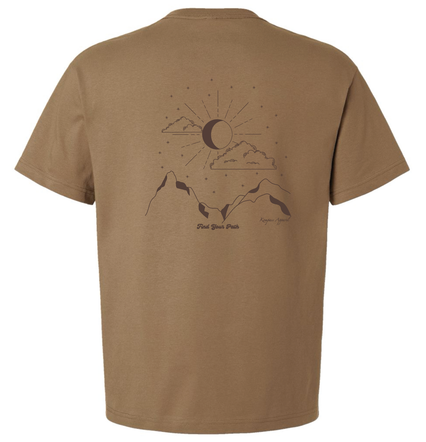 Moon Brown Tee