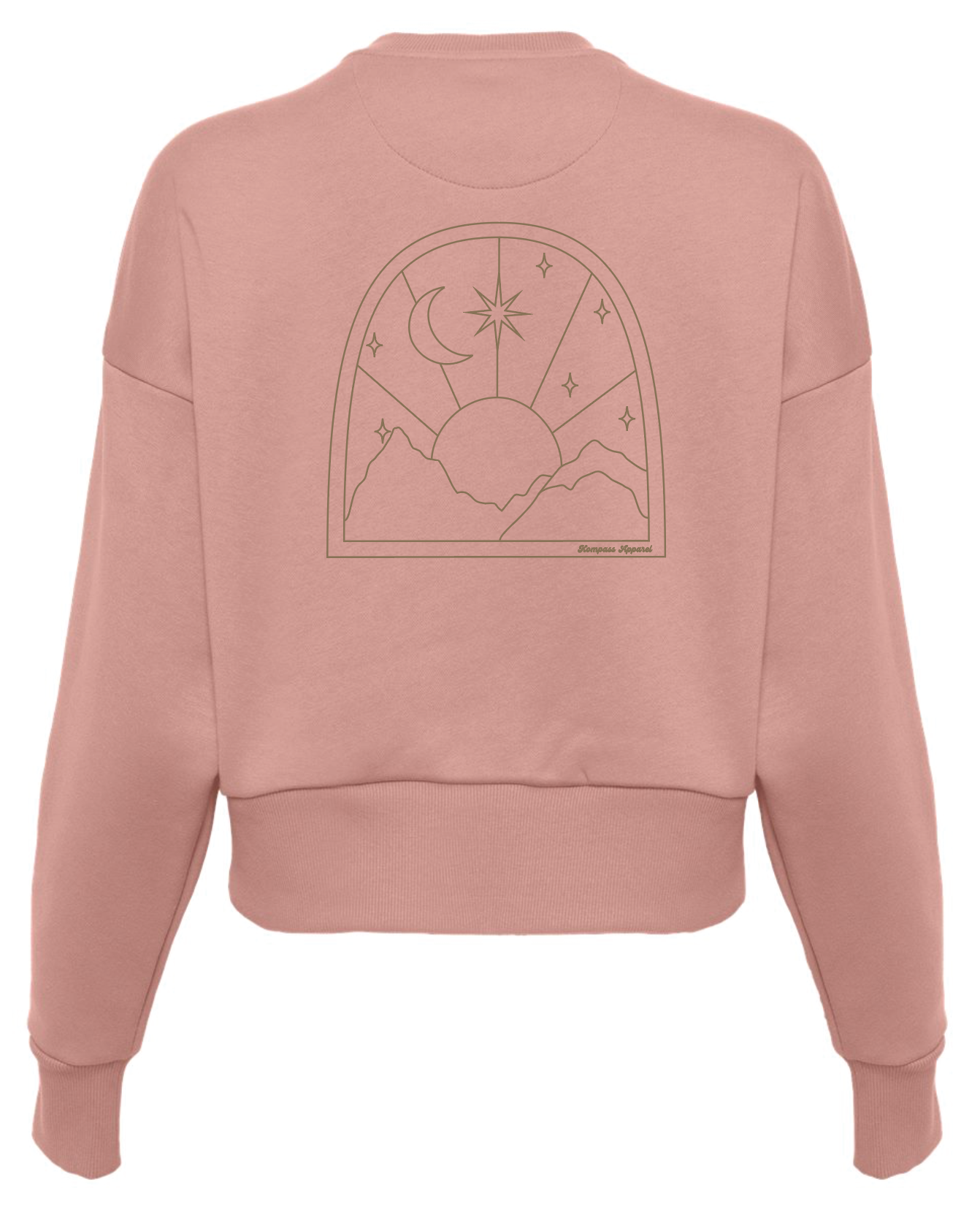 Womens Starlight Crop Crewneck