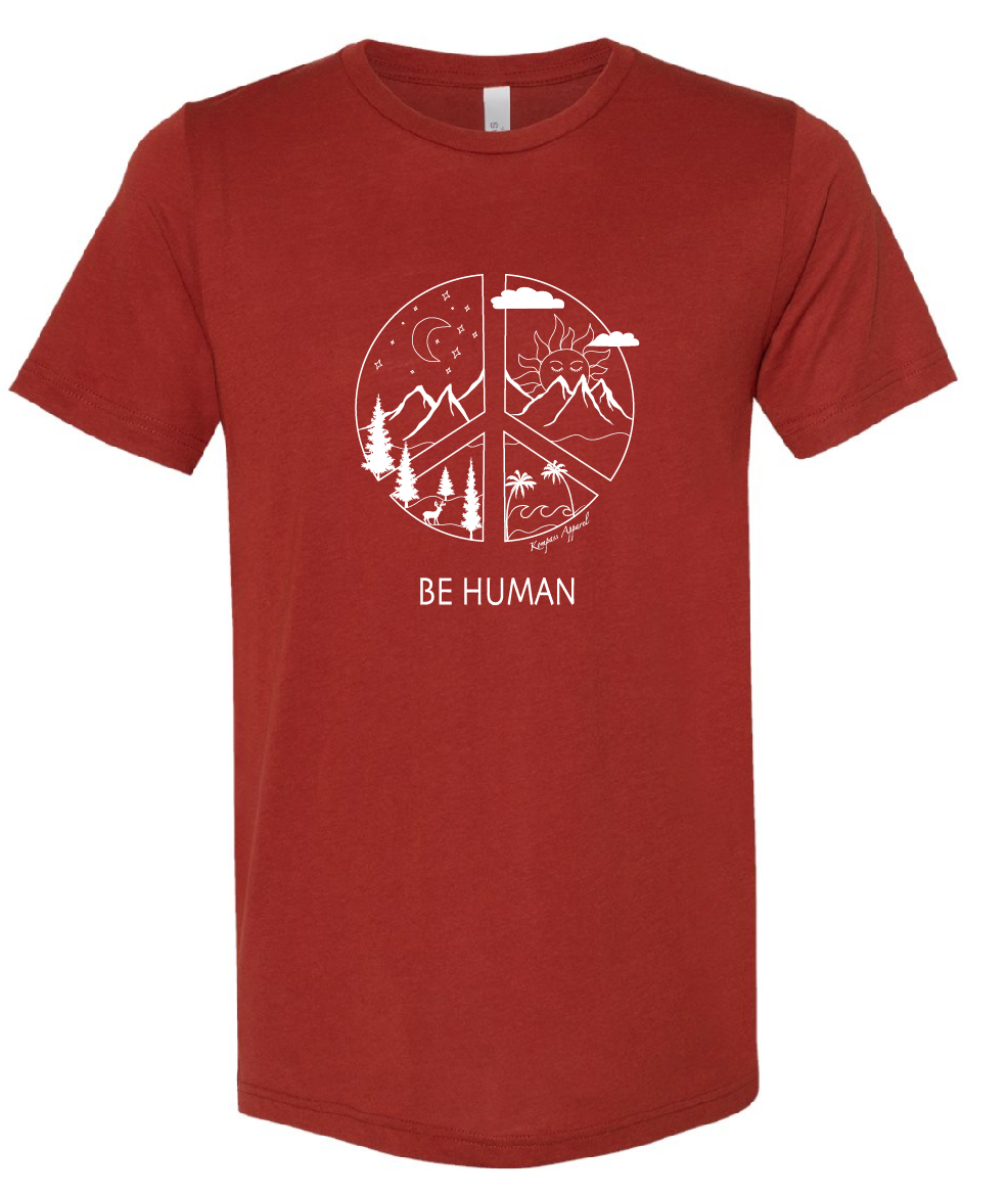 BE Human Tee - Brick