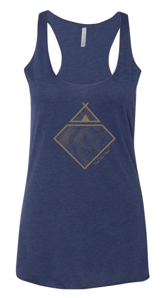 Topo Royal Blue Racerback Tank