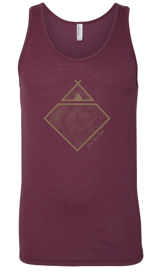 Topo Maroon Tank