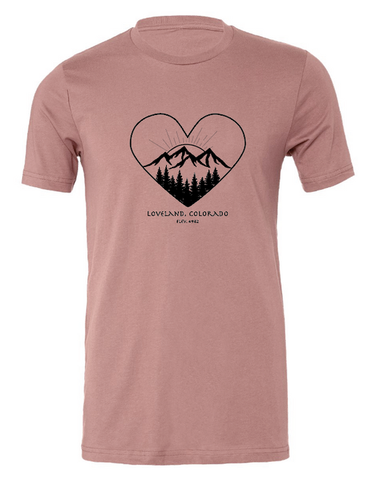 Mauve Loveland Tee