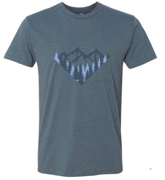 Wilderness Tee - Indigo