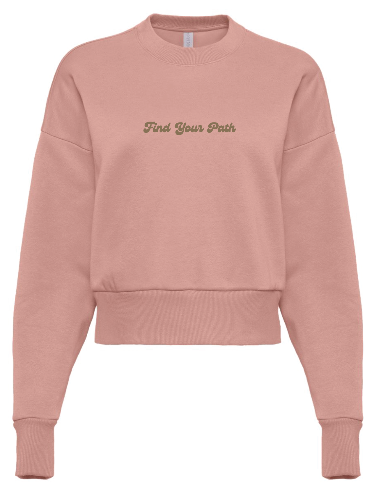 Womens Starlight Crop Crewneck