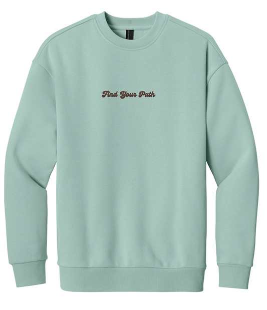 Sage Moon Crewneck Sweatshirt