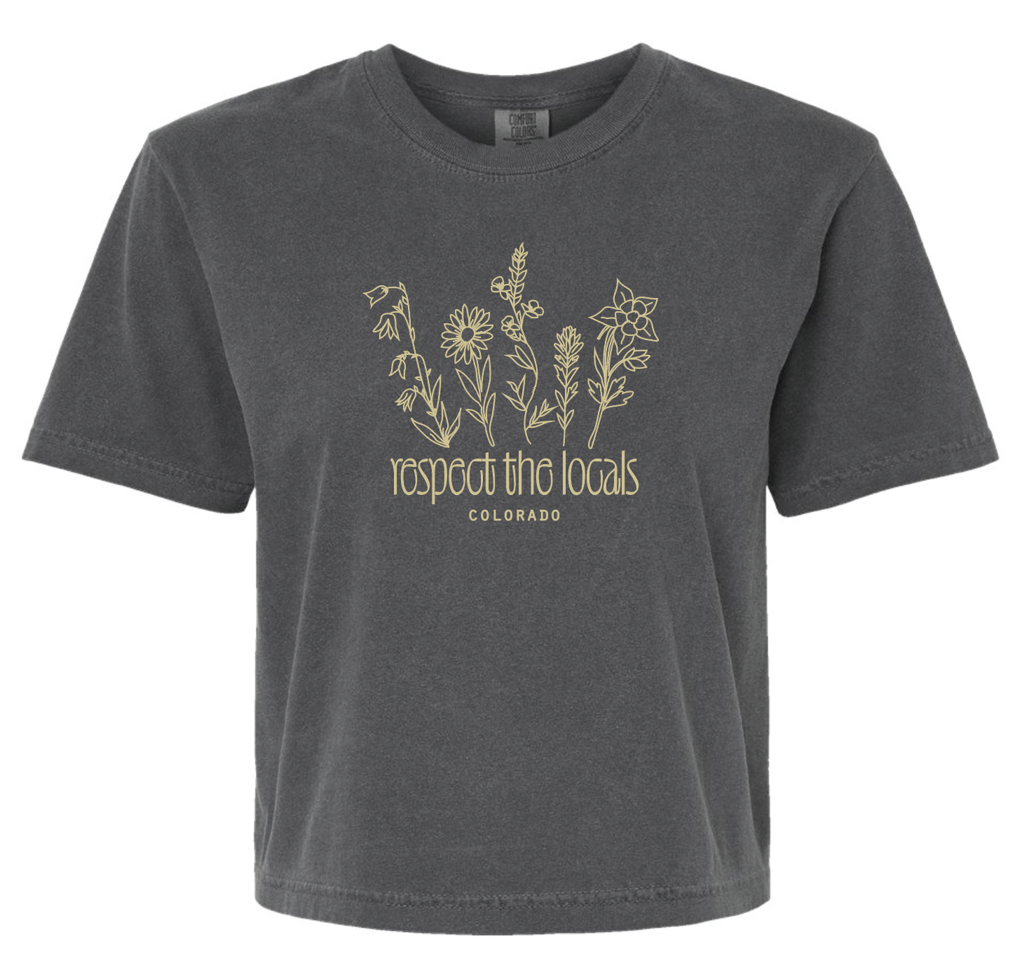 Colorado Flower Boxy Tee