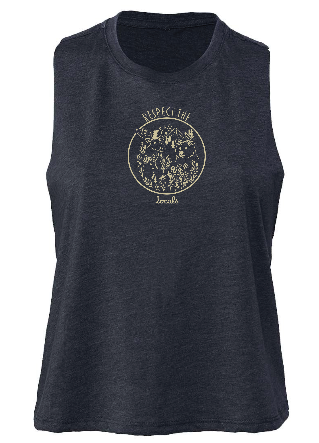 Animals Crop Tank