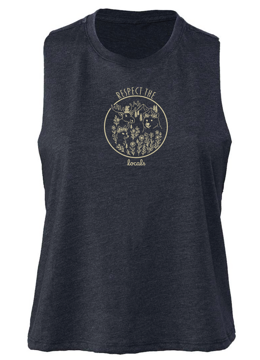 Animals Crop Tank