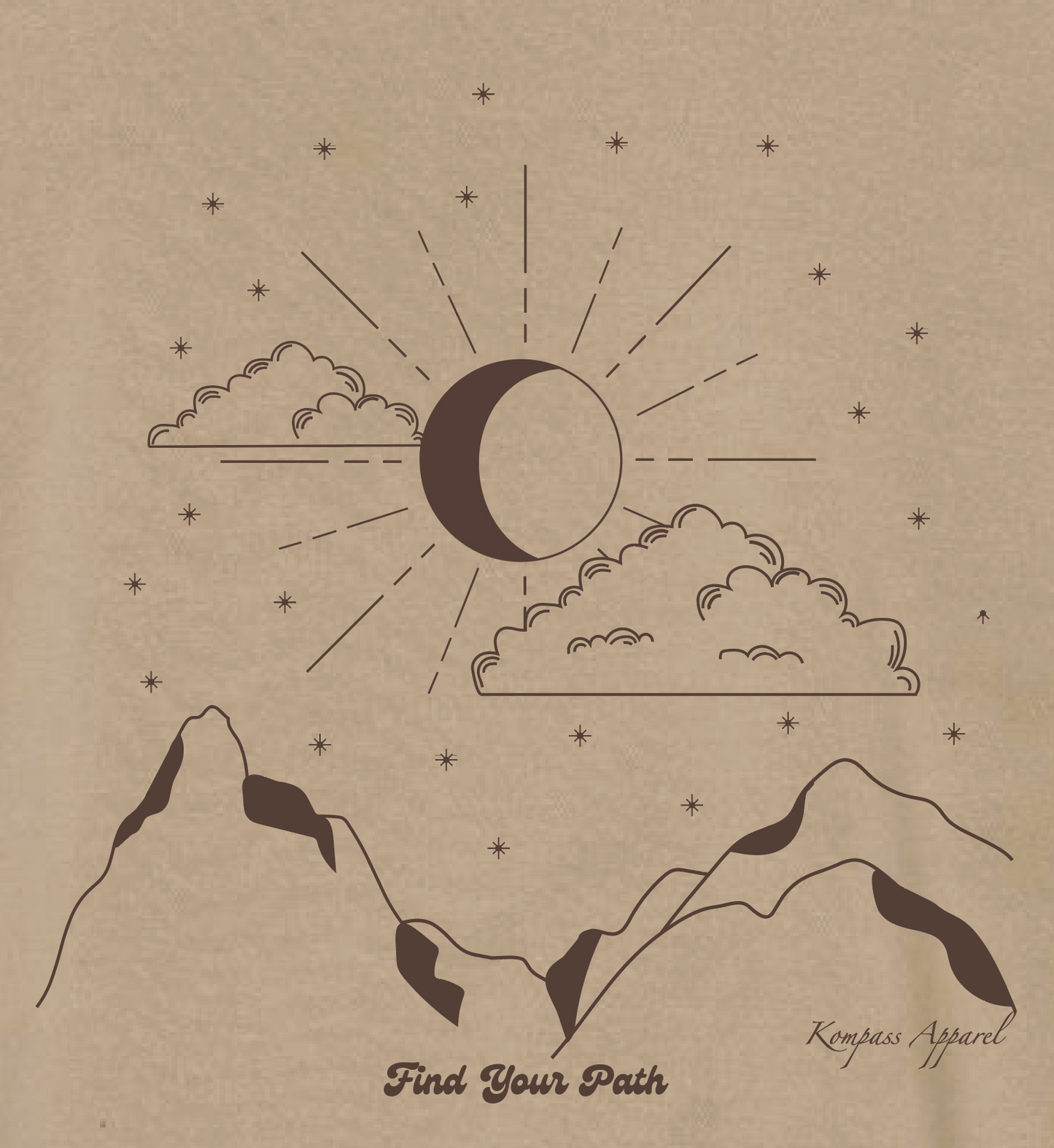 Moon Crewneck Sweatshirt