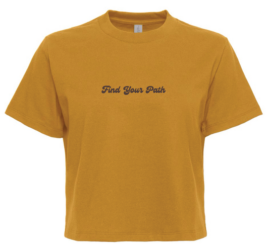 Womens Mustard Tee