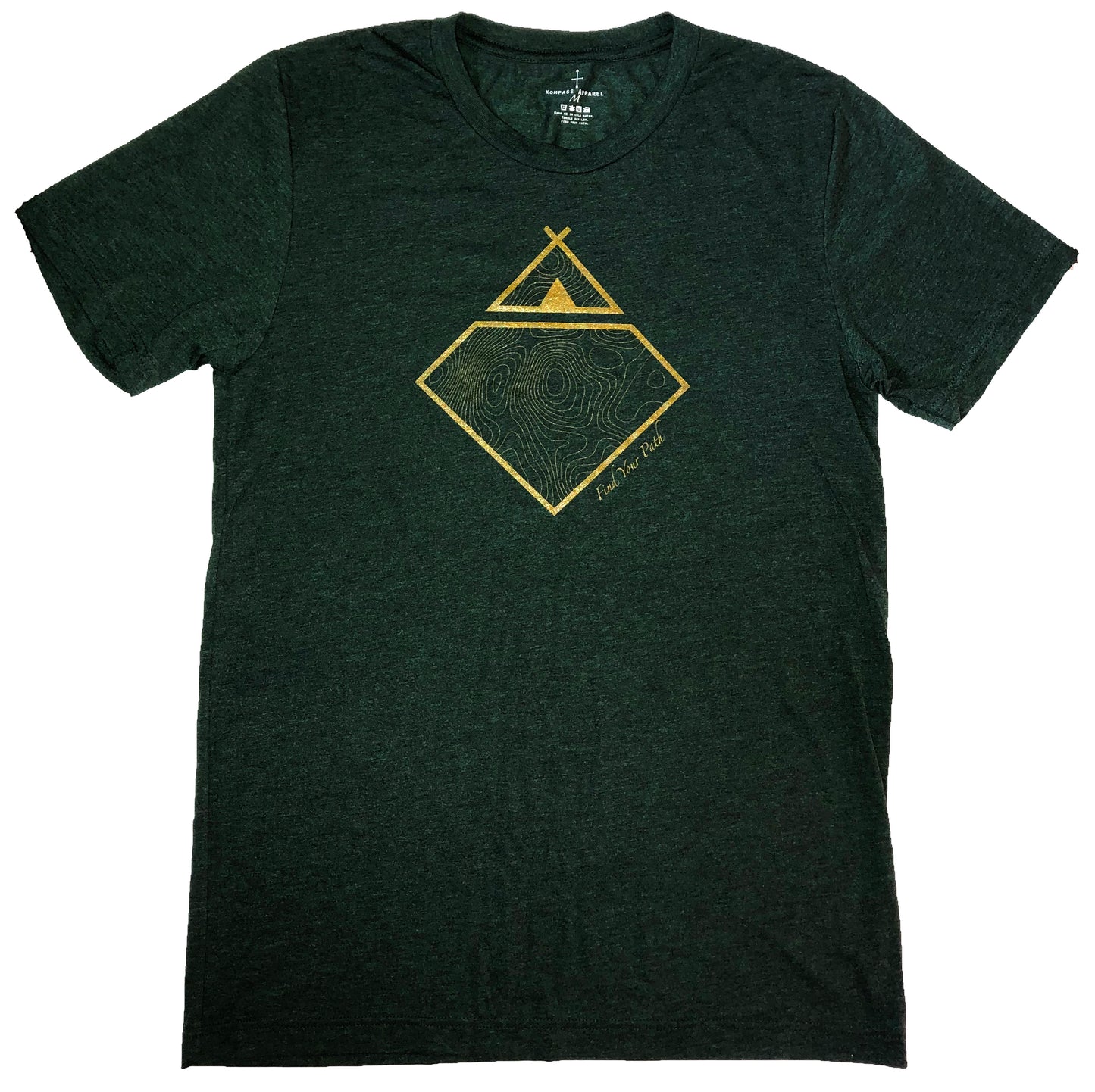 Topo Tee - Forest