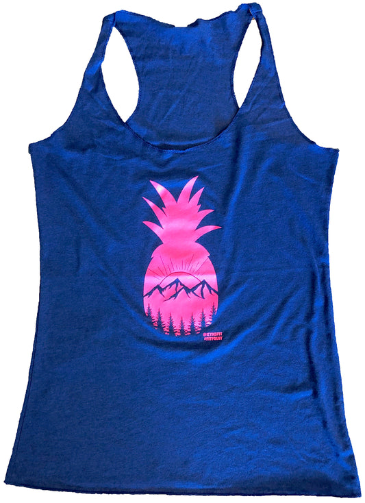 Blue Racerback Tank