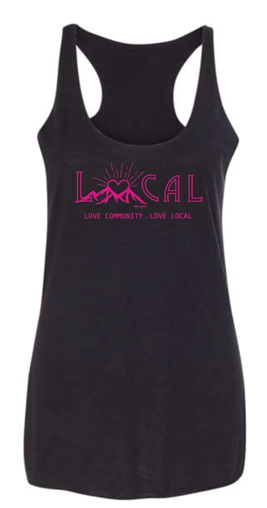 Love Local Pink Tank - Womens