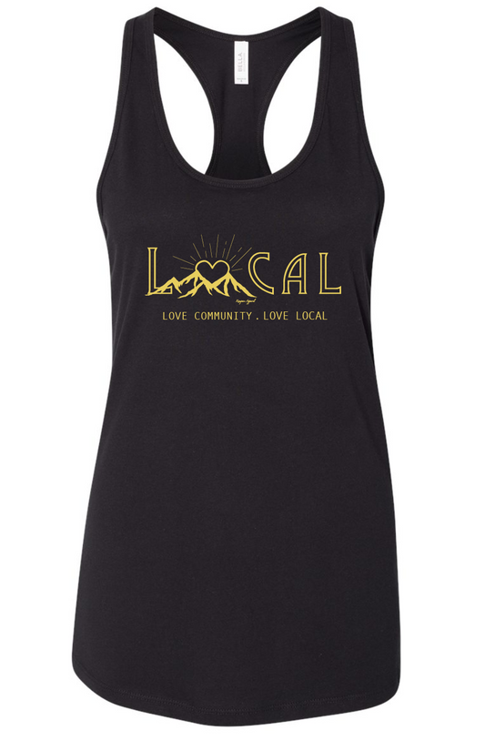 Love Local Womens Racerback Tank