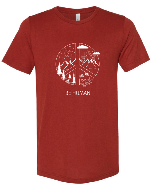 BE Human Tee - Brick