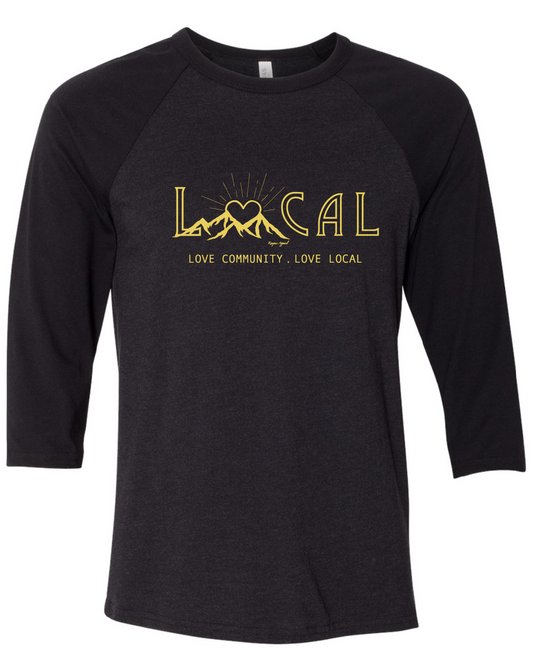 Love Local Baseball Tee Unisex