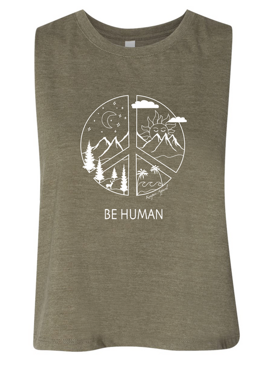 Be Human Cropped Tank